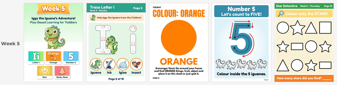 Week 5 preview — Iggy the Iguana