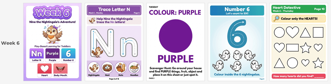 Week 6 preview — Nina the Nightingale